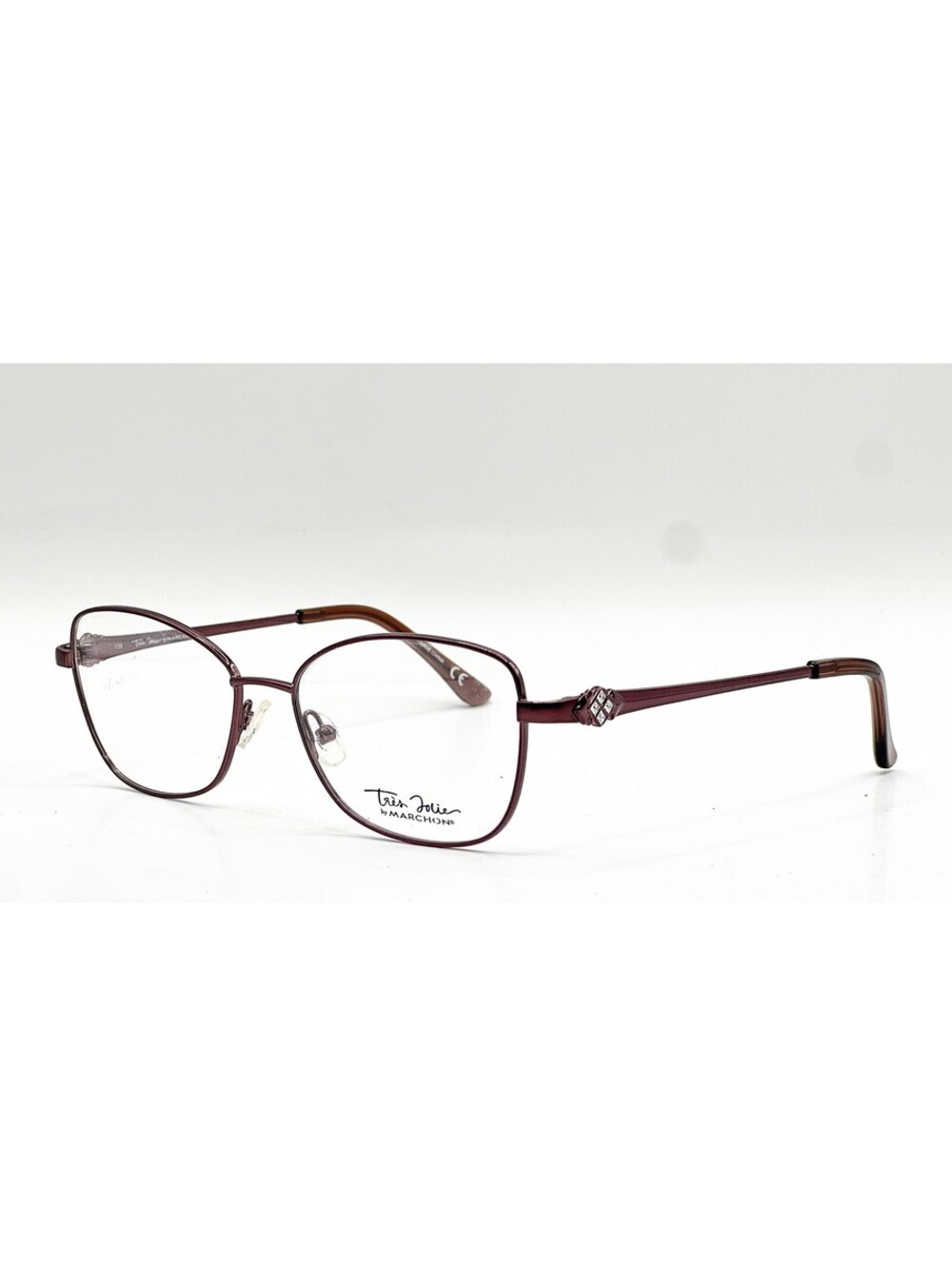 Tres Jolie 174 603 Rosewood Authentic Eyeglasses 52-16-135